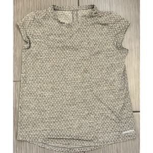 Patagonia Women’s Capilene Cool Short Sleeve Daily Shirt Gray Space Dye Small